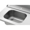 Mesa de Triagem com Pia e Um Furo - L 1495 x P 730 mm - Bartscher