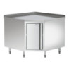 Meuble de Canto em Inox - L 1000 x P 1000 mm - Bartscher