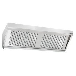 Wall-Mounted Hood with Lighting - L 2000 x D 700 mm - Bartscher