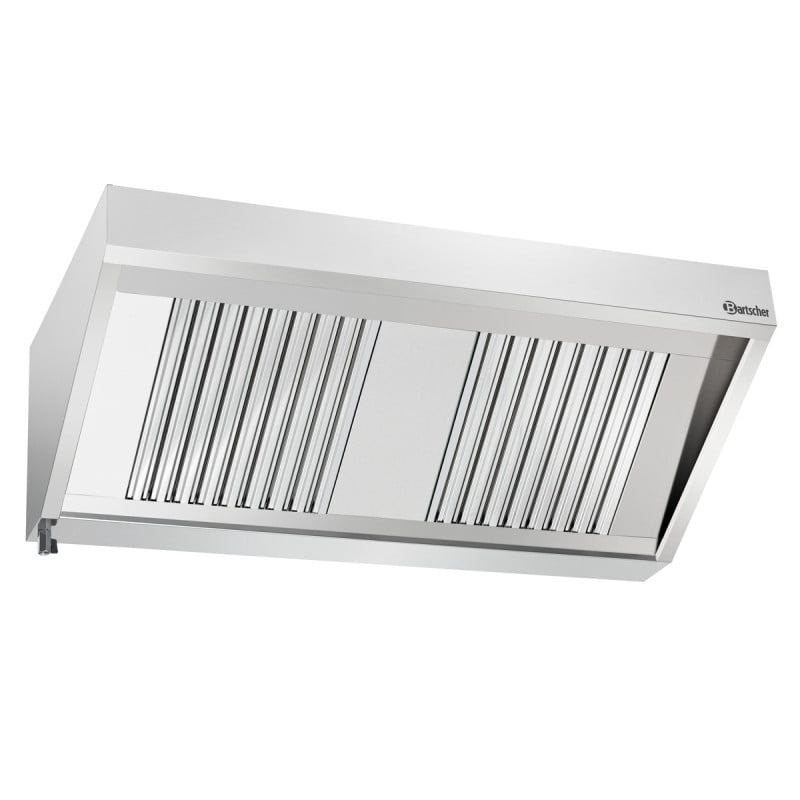 Exaustor de Parede com Motor e Iluminação - L 1400 x P 700 mm - Bartscher Exaustor de Parede com Motor e Iluminação - L 1400 x P 700 mm - Bartscher