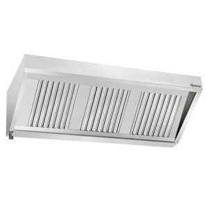 Exaustor de Parede com Motor e Iluminação - L 1600 x P 700 mm - Bartscher