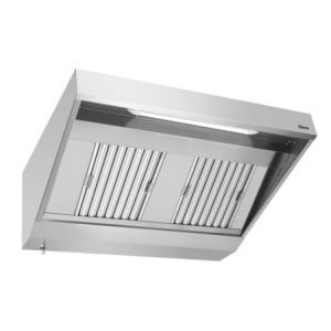 Exaustor de Parede com Motor e Iluminação - L 1400 x P 900 mm - Bartscher