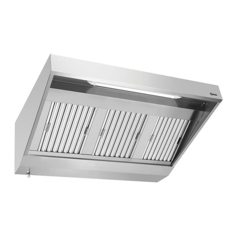 Exaustor de Parede com Motor e Iluminação - L 1500 x P 900 mm - Bartscher Exaustor de Parede com Motor e Iluminação - L 1500 x P 900 mm - Bartscher