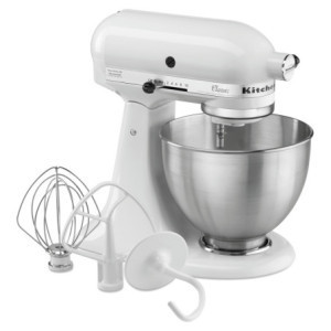 Batedeira KitchenAid Branca com Acessórios - 4,28 L - Bartscher