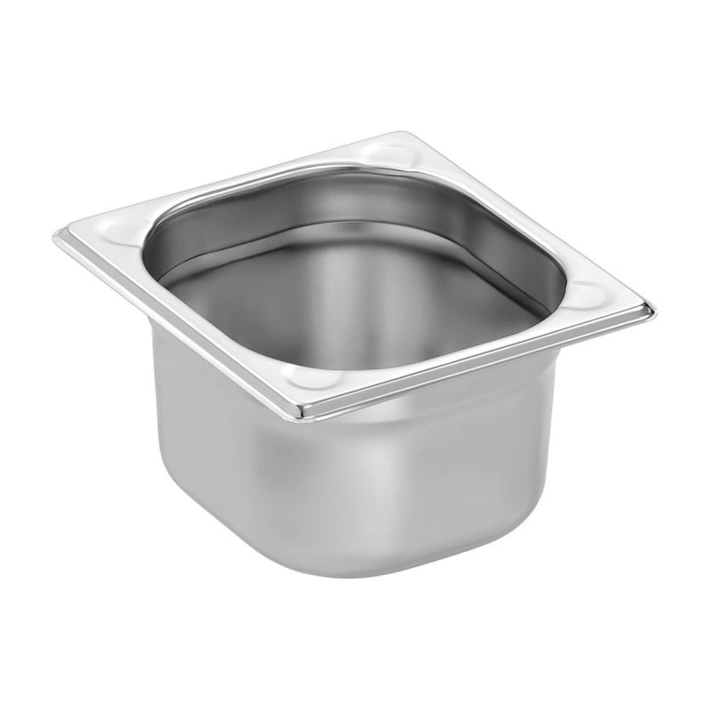 Bac Gastro GN 1/6 Basic Line - Profundidade 100 mm - 1,6 L - Bartscher