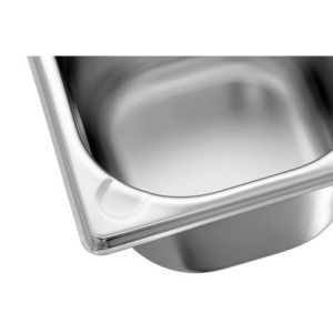 Bac Gastro GN 1/6 Basic Line - Profundidade 100 mm - 1,6 L - Bartscher
