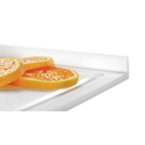 Plancha de Corte 415 x 300 mm - Branca - 10 mm de Espessura - Bartscher