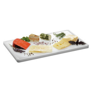 Plancha de Corte 530 x 325 mm - Branca - 20 mm de Espessura - Bartscher