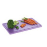 Plancha de Corte 530 x 325 mm - Violeta - 20 mm de Espessura - Bartscher