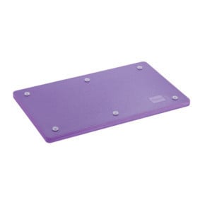 Plancha de Corte 530 x 325 mm - Violeta - 20 mm de Espessura - Bartscher