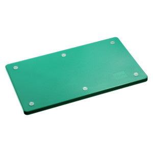 Tábua de Corte 530 x 325 mm - Verde - 20 mm de Espessura - Bartscher