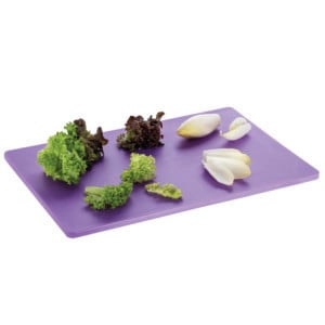Plancha de Corte 600 x 400 mm - Violeta - 16 mm de Espessura - Bartscher