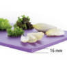 Plancha de Corte 600 x 400 mm - Violeta - 16 mm de Espessura - Bartscher
