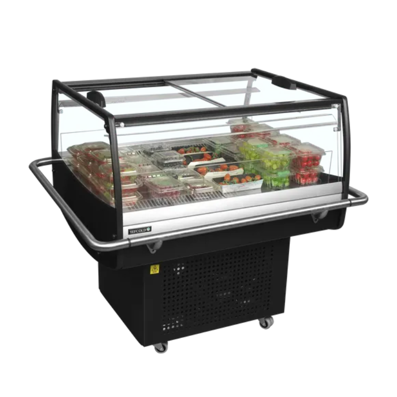 Refrigerador com Tampa Deslizante de Vidro Plano - 105 L - TEFCOLD