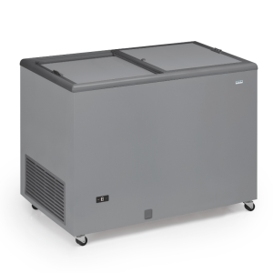 Congelador Baú Profissional Inox e Tampa Opaca - 300 L