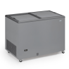 Congelador Baú Profissional Inox e Tampa Opaca - 300 L