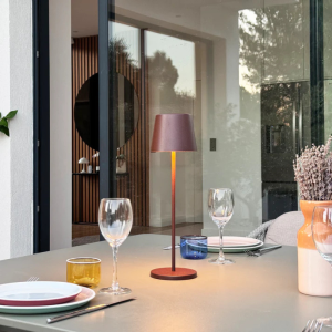 Lampe de Table Touch Aluminium - Kelly Vintage - Lumisky