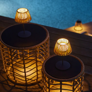 Lâmpada de Mesa LED - Twins Raffy - Conjunto de 2 - Lumisky