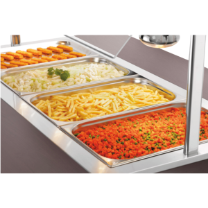 Chariot Buffet Quente Infantil - 4 x GN 1/1