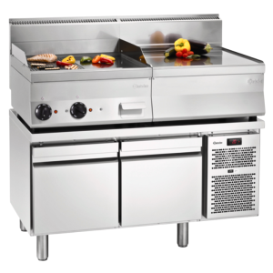 Mesa Refrigerada Positiva 2 Portas GN 1/1 com Base