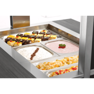 Chariot Buffet Quente - 3 x GN 1/1