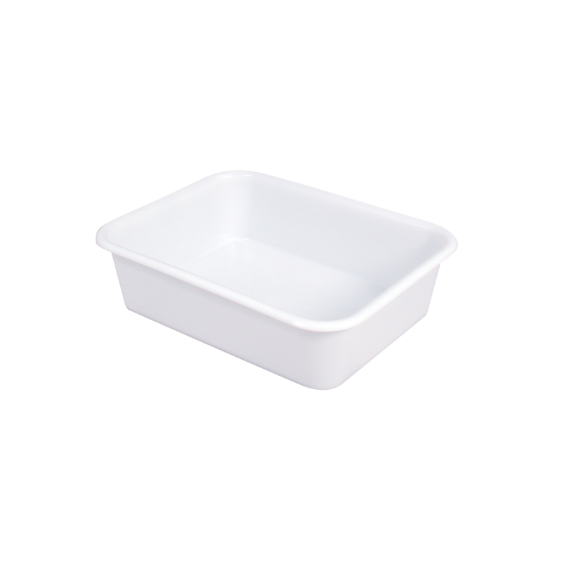 Rectangular Divider Bin 20L White - Gilac