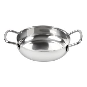 Prato em Inox Apresentação de Mesa 125 mm - Gastronoble