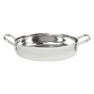 Prato em Inox Apresentação de Mesa 150 mm - Gastronoble