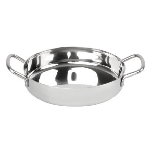 Plat em inox Apresentação de Mesa 180 mm - Gastronoble