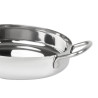 Plat em inox Apresentação de Mesa 180 mm - Gastronoble