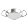 Mini Prato de Paella em Inox 120mm - Gastronoble