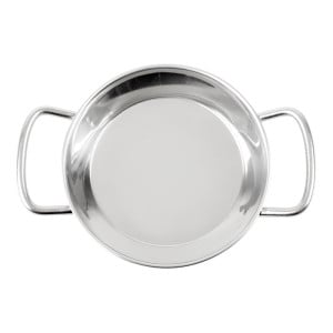 Mini Prato de Paella em Inox 120mm - Gastronoble