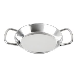 Mini Prato de Paella em Inox 150mm - Gastronoble