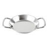Mini Prato de Paella em Inox 150mm - Gastronoble