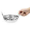 Plat Kadai Martelado em Inox Apresentação de Mesa 150 mm - Gastronoble