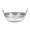 Plat Kadai Martelado em Inox Apresentação de Mesa 200 mm - Gastronoble