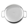 Prato em Inox Martelado Apresentação de Mesa 180mm - Gastronoble