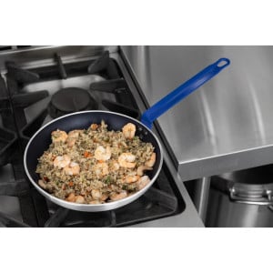 Frigideira Antiaderente em Alumínio Teflon Plus Cabo Azul 28cm - Gastronoble