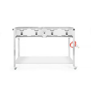 Barbecue a Gás Alta Capacidade Grill-Master Quattro - Marca HENDI