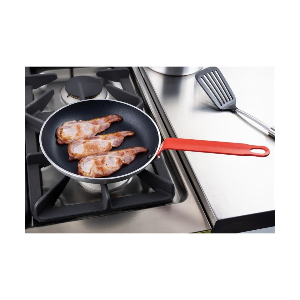 Non-stick Aluminum Teflon Pan Red Handle 240mm - Gastronoble