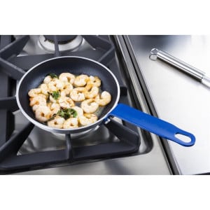 Frigideira de Alumínio Antiaderente Teflon Cabo Azul 20cm - Gastronoble