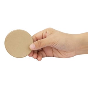 Tampas de Papel Fiesta Reciclável para Potes de Molho - Lote de 1000 - Gastronoble