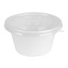 Tampas PET Fiesta Recicláveis para Tigelas de 400/500 ml - Conjunto de 50 - Gastronoble