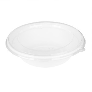 Tampas PET Fiesta Recicláveis para Poke Bowls 682 e 909 ml - Lote de 50 - Gastronoble