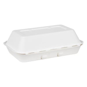 Barquetes Alimentares em Bagaço Fiesta Compostável 400x335mm - Lote de 200 - Fiesta Green