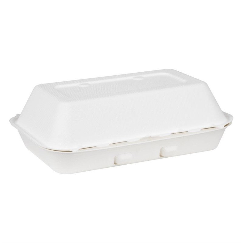 Barquetes Alimentares em Bagaço Fiesta Compostável 400x335mm - Lote de 200 - Fiesta Green
