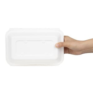 Barquetes Alimentares em Bagaço Fiesta Compostável 400x335mm - Lote de 200 - Fiesta Green