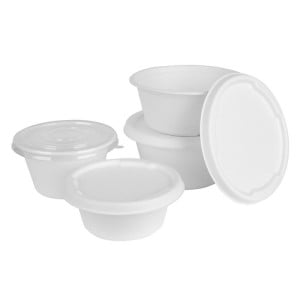 Bolsas em Bagasse Fiesta Compostável 900 ml - Lote de 50 - Gastronoble