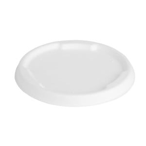 Tampas de Bagasse Fiesta Compostáveis para Tigelas de 400/500 ml - Lote de 50 - Gastronoble