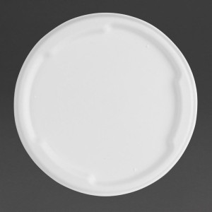 Tampas de Bagasse Fiesta Compostável para Tigelas de 750/900 ml - Lote de 50 - Gastronoble